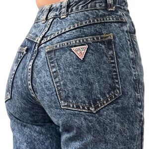Vintage Guess Jeans Georges Marciano 1050 High Waist -Acid Wash Size 24 USA 80's
